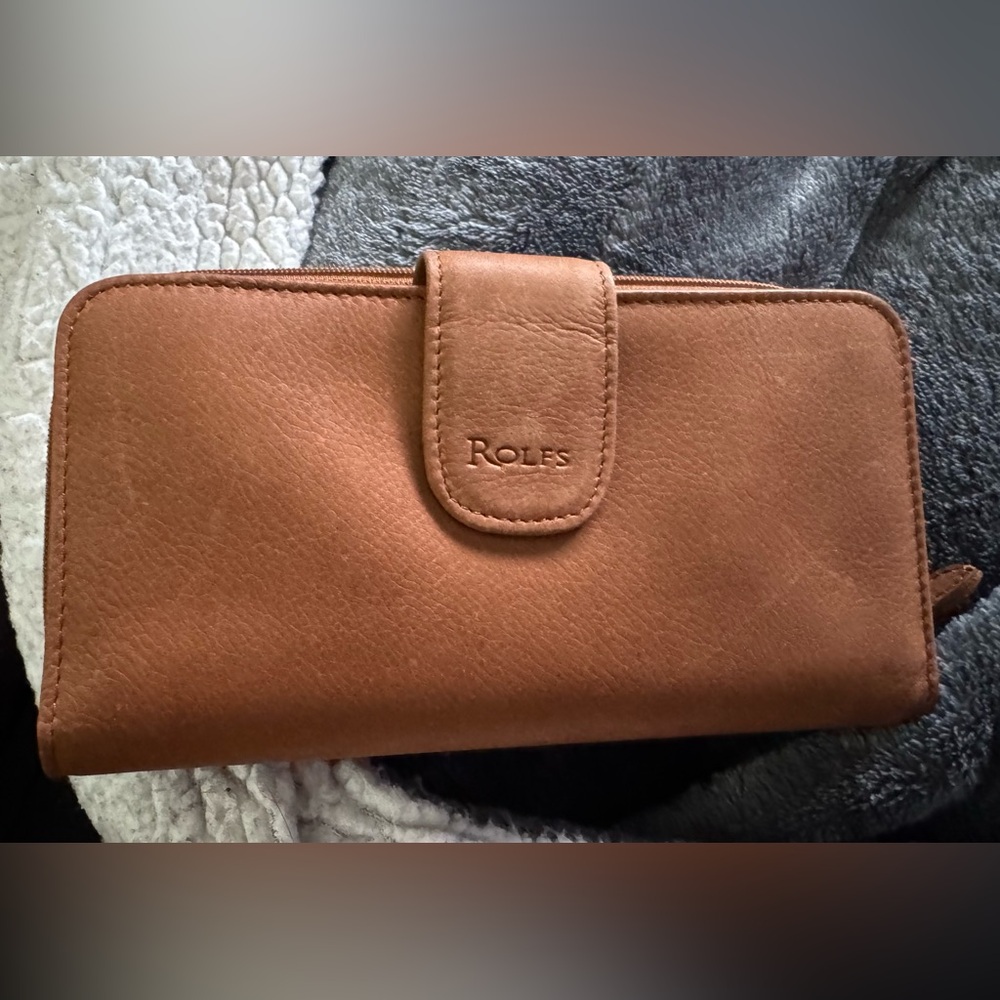 Rolfs Brown Women's Clutch Wallet 
*not in any sale*